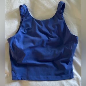 Lululemon Align High Neck Tank Wild Indigo Size 10